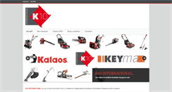 Desktop Screenshot of k10-international.com